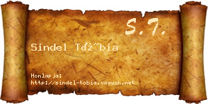 Sindel Tóbia névjegykártya